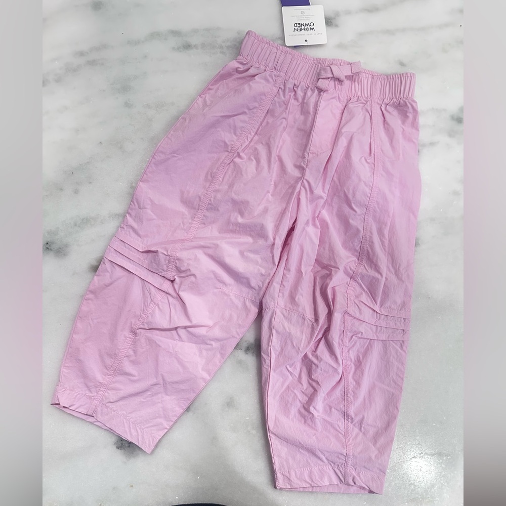 NWT Toddler Bubblegum Pink Barrel Lightweight Jogger Pants